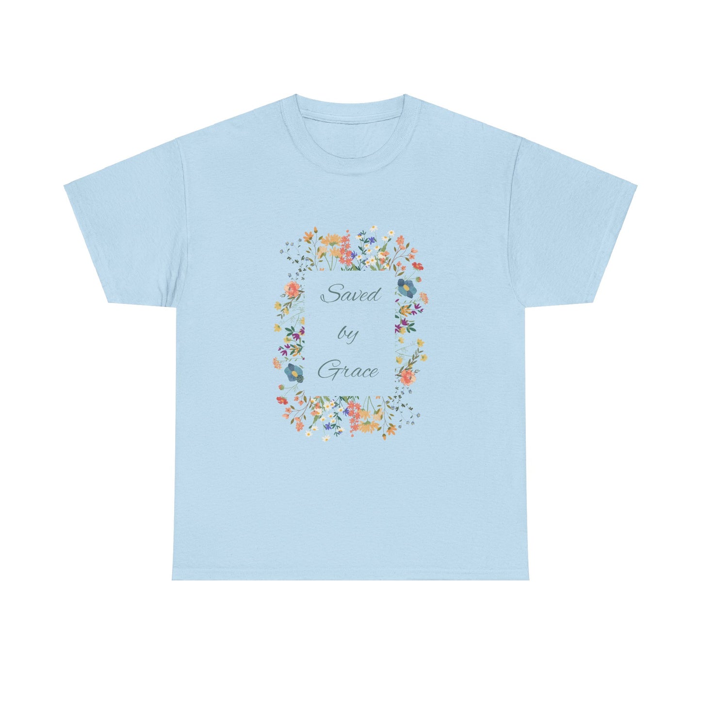 Saved by Grace Wildflower T-Shirt