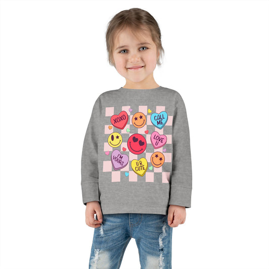 Retro Toddler Long Sleeve Tee