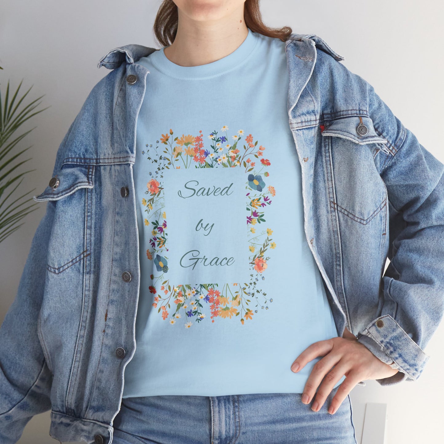 Saved by Grace Wildflower T-Shirt
