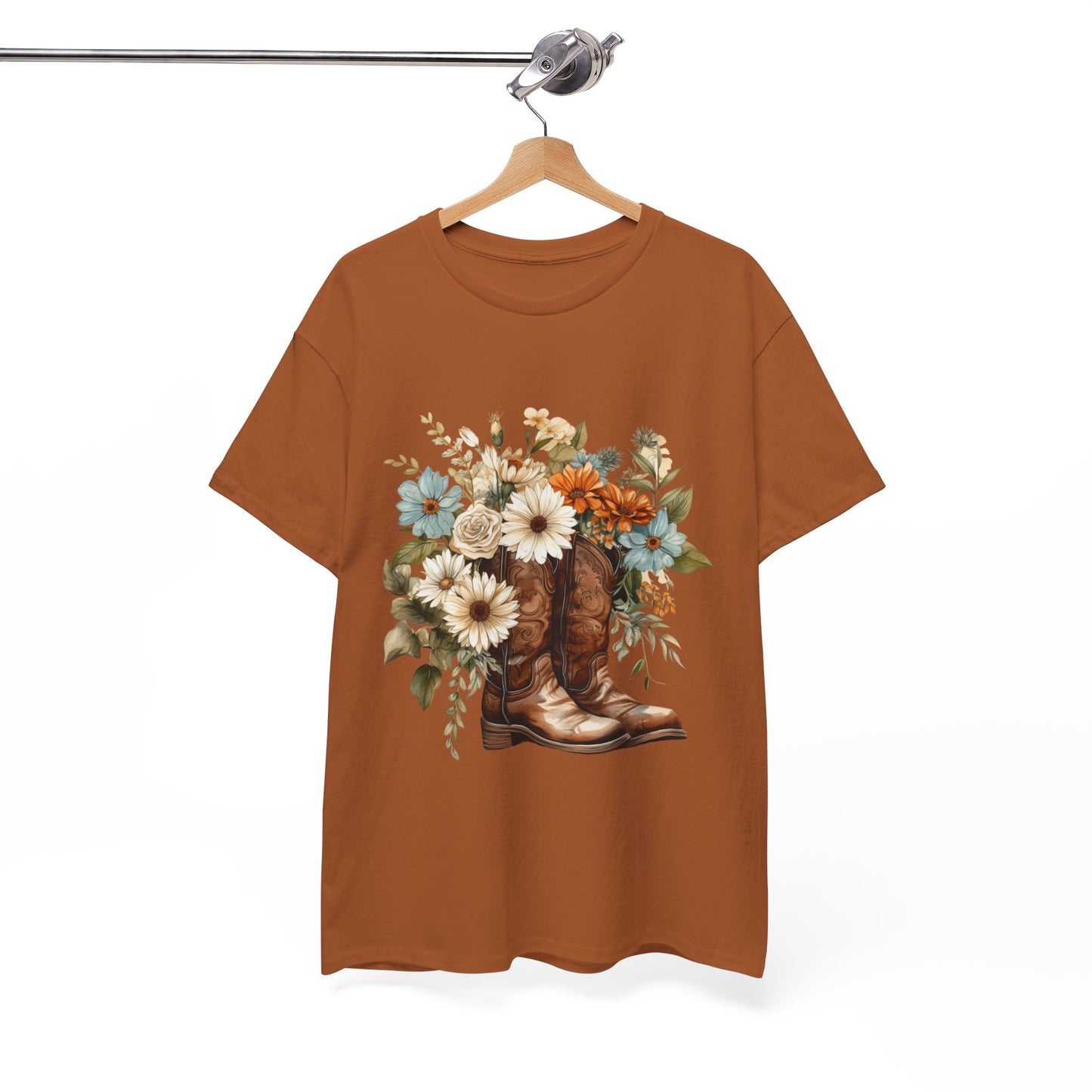 Boots and Flowers T-Shirt