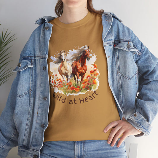 Wild at Heart Horse T-Shirt
