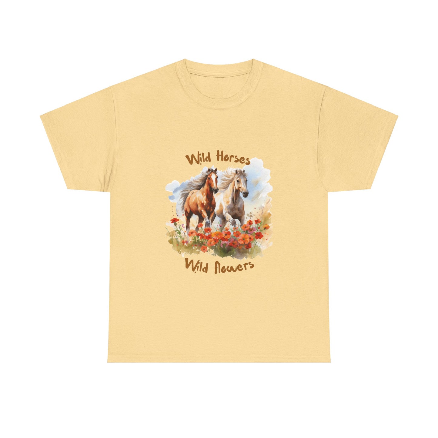 Wild Horses, Wild Flowers T-Shirt