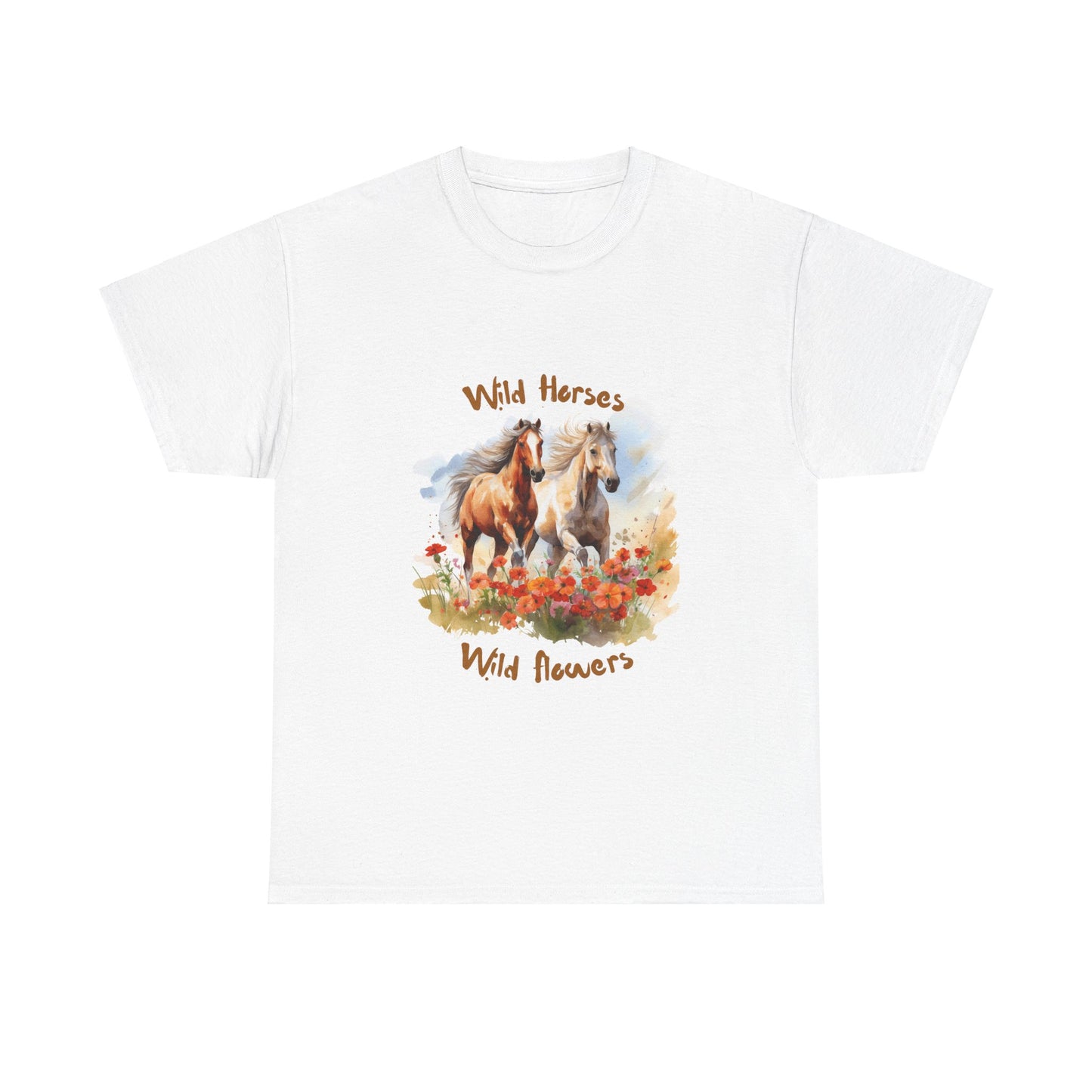 Wild Horses, Wild Flowers T-Shirt