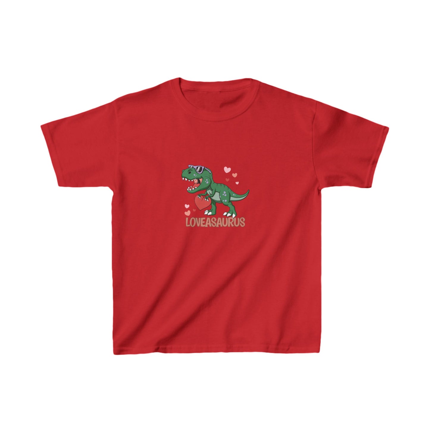 Valentine Dinosaurus Tee, Kids T-Shirt