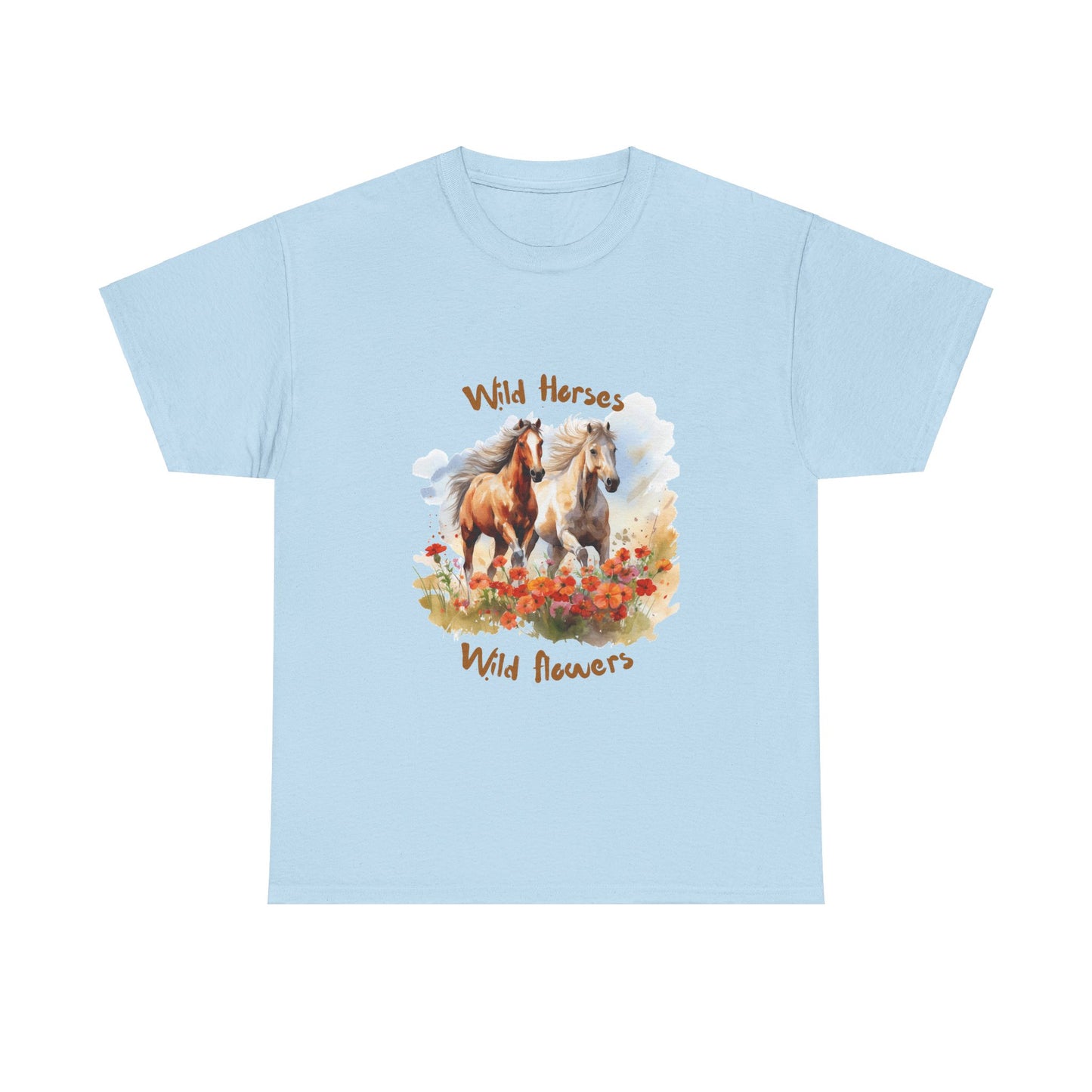 Wild Horses, Wild Flowers T-Shirt