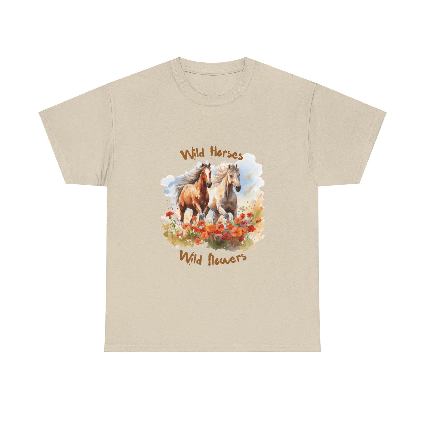 Wild Horses, Wild Flowers T-Shirt
