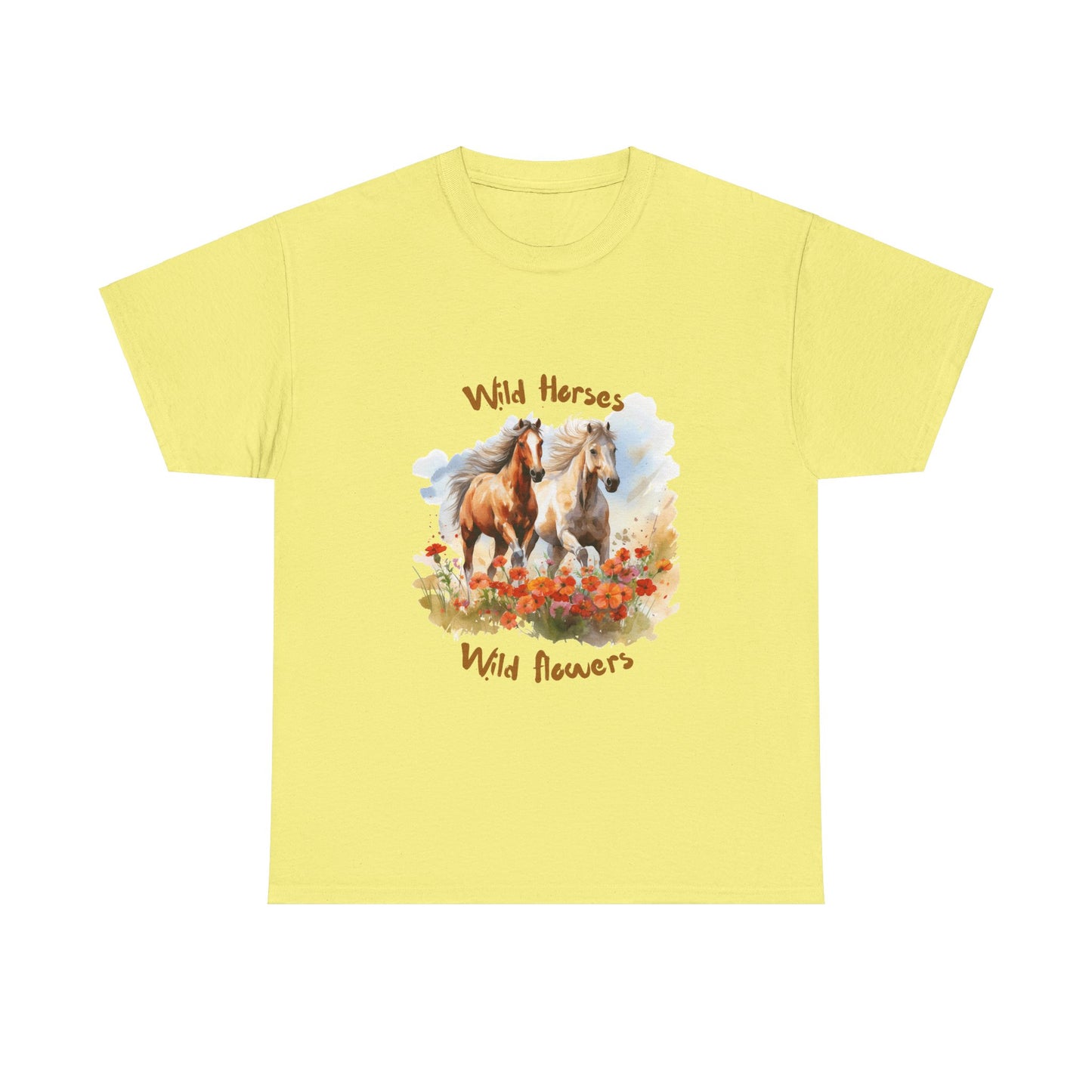 Wild Horses, Wild Flowers T-Shirt