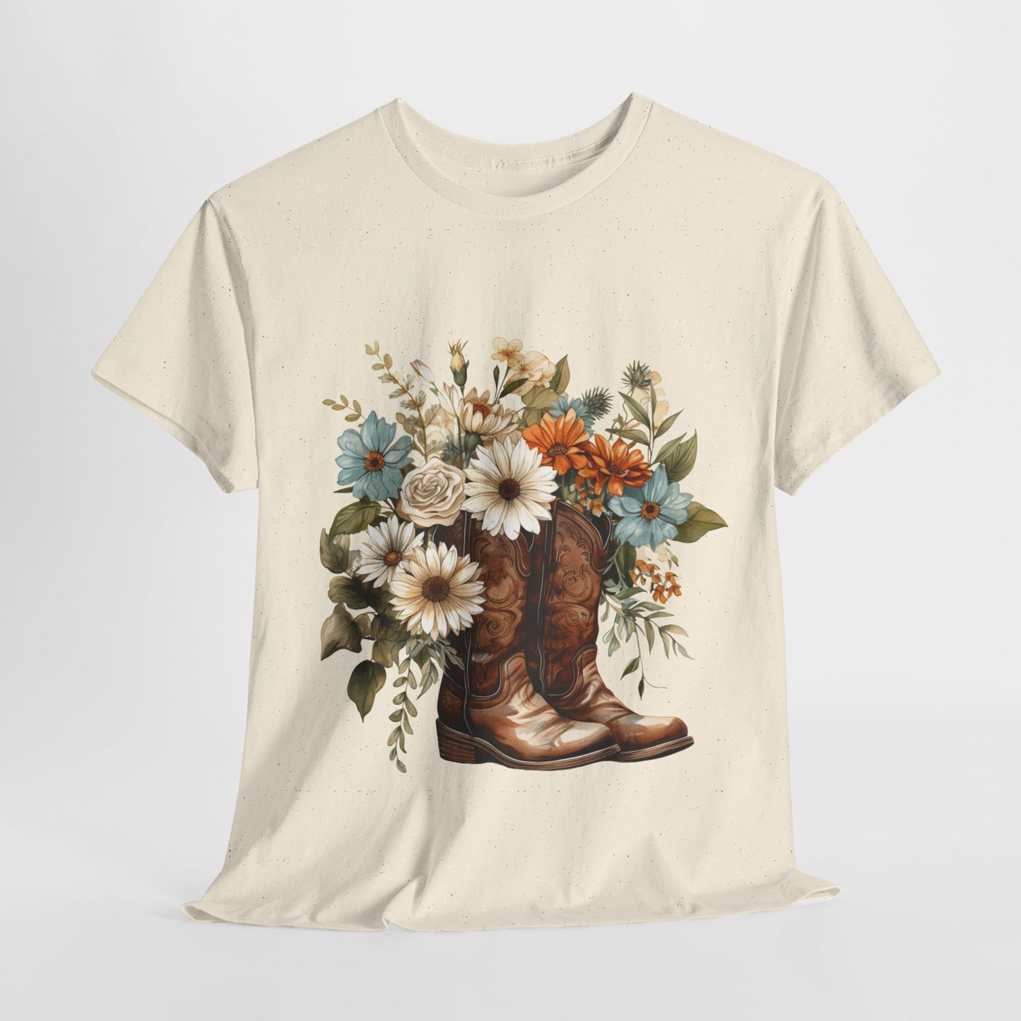 Boots and Flowers T-Shirt